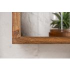 3 fali polc készlet Miley barna / mangó