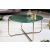 Design dohányzóasztal Tristen 62 cm márvány zöld 