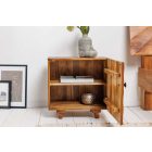 Design éjjeliszekrény Shayla 50 cm barna mangó