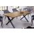 Design étkezőasztal Giuliana X 180 cm tölgy