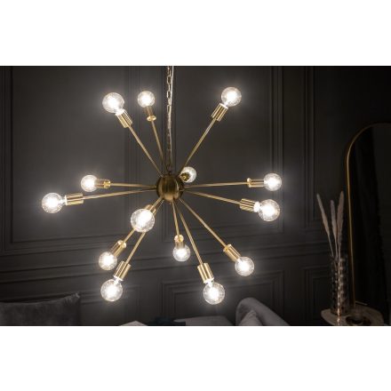 Design függőlámpa Daube 85 cm arany 