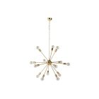 Design függőlámpa Daube 85 cm arany 