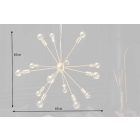 Design függőlámpa Daube 85 cm arany 