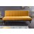 Design ágyazható kanapé Halle 180 cm mustársárga