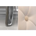 Design szék Rococo II bézs bársony