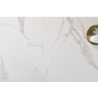 Kerámia dohányzóasztal Sloane 100 cm fehér márvány