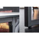 Kerámia étkezőasztal Sloane 200 cm fehér márvány