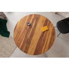 Design kerek étkezőasztal Elegant 120 cm Sheesham