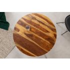 Design kerek étkezőasztal Elegant 80 cm Sheesham