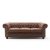 Design 3-szémelyes ülőgarnitúra Chesterfield II 205 cm antik barna
