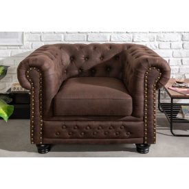 Design fotel Chesterfield II antik barna