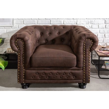 Design fotel Chesterfield II antik barna