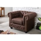 Design fotel Chesterfield II antik barna
