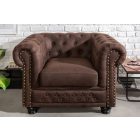 Design fotel Chesterfield II antik barna