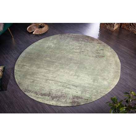 Design kerek szőnyeg Rowan 150 cm zöld-bézs 