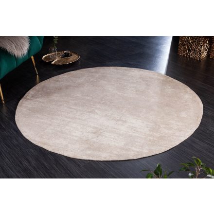 Design kerek szőnyeg Rowan 150 cm bézs 