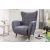 Design fotel Danail antracit
