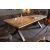 Design étkezőasztal Shark X 220 cm természetes teakfa