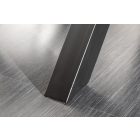 Design étkezőasztal Shark X 220 cm természetes teakfa