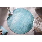 Design kerek szőnyeg Rowan 150 cm türkiz-bézs