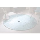 Design kerek szőnyeg Rowan 150 cm türkiz-bézs