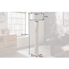 Design állólámpa Nash szürke 