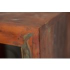 Design kisasztal Jacktar 45 cm újrahasznosított fa 