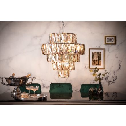 Design csillár Gadiel 50 cm szürke