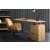 Design íróasztal Kiana 160 cm tölgy minta 