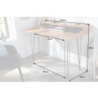 Design íróasztal Kiana II 110 cm tölgy mintázatú 