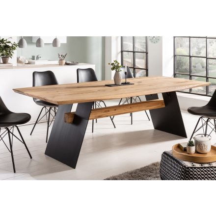 Design étkezőasztal Galeno 200 cm vad tölgy