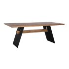 Design étkezőasztal Galeno 200 cm vad tölgy