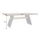 Design étkezőasztal Galeno 200 cm vad tölgy