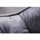 Design szék Garold szürke bársony 