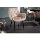 Design szék Garold pezsgő bársony 