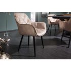 Design szék Garold pezsgő bársony 