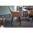 Design szék Garold pezsgő bársony 