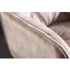 Design szék Garold pezsgő bársony 