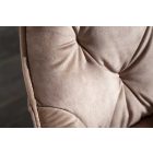 Design szék Garold pezsgő bársony 