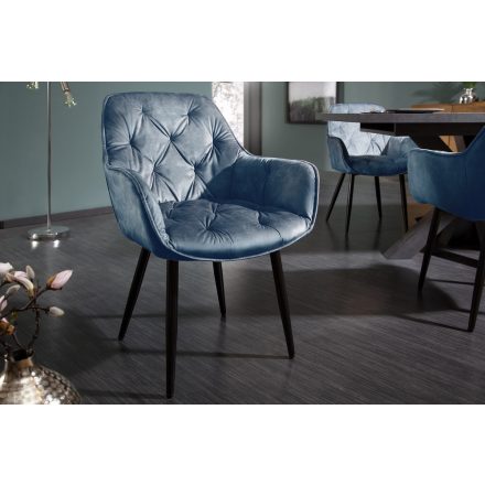 Design szék Garold kerozin bársony 