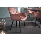 Design szék Garold barna bársony