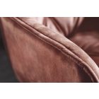 Design szék Garold barna bársony
