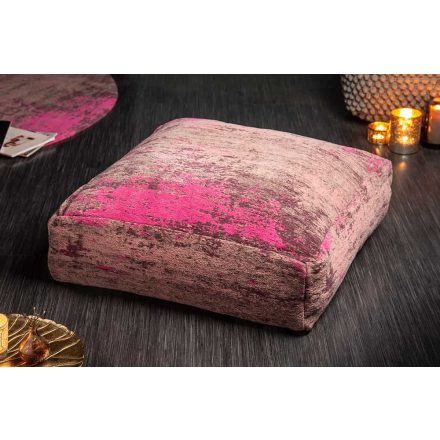 Design padlópárna Rowan 70 cm piros-rózsaszín