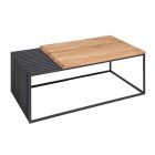 Design dohányzóasztal Haines 100 cm tölgy