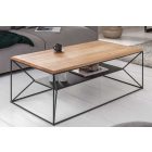 Design dohányzóasztal Haines 110 cm tölgy