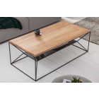 Design dohányzóasztal Haines 110 cm tölgy