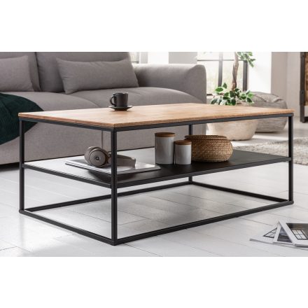 Design dohányzóasztal Nathalie 95 cm tölgy