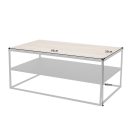 Design dohányzóasztal Nathalie 95 cm tölgy