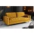 Design ülőgarnitúra Adan 225 cm mustársárga bársony