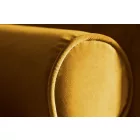 Design ülőgarnitúra Adan 225 cm mustársárga bársony